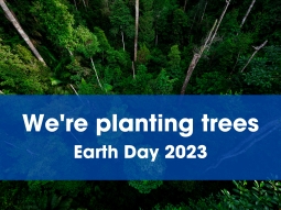 We're planting trees for Earth Day 2023